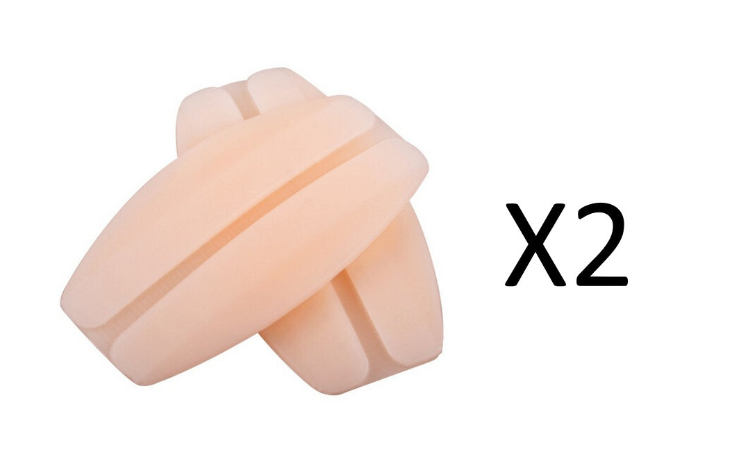 Silicone gel toe separators X2 for foot comfort and alignment.