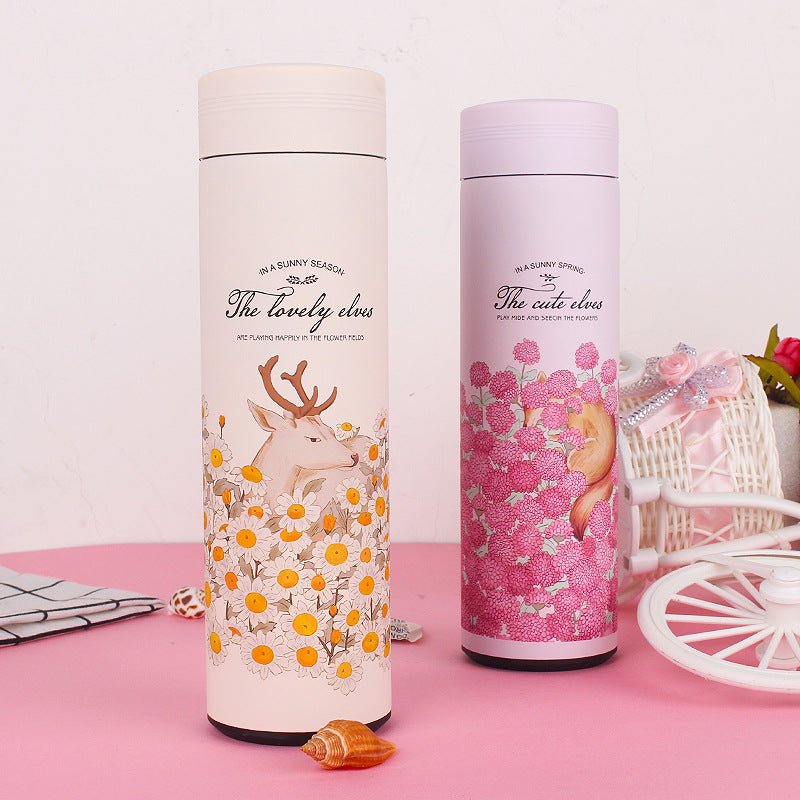Portable Stainless Steel Insulated Water Bottle for Women