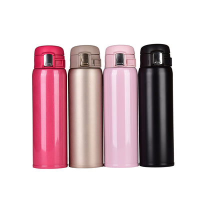 Stainless Steel Insulated Water Bottle with Lid