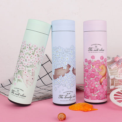 Portable Stainless Steel Insulated Water Bottle for Women